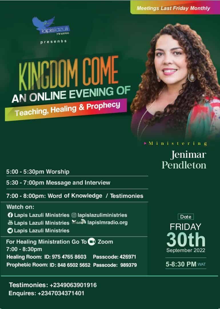 Kingdom Come Conference, September 2022